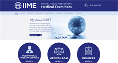 Desktop Screenshot of iimeonline.com